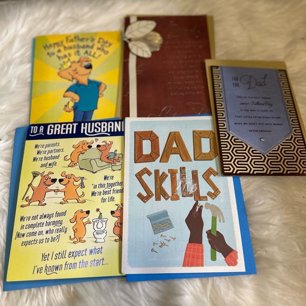 🩵5/$8 Assorted Father's Day Greeting Cards